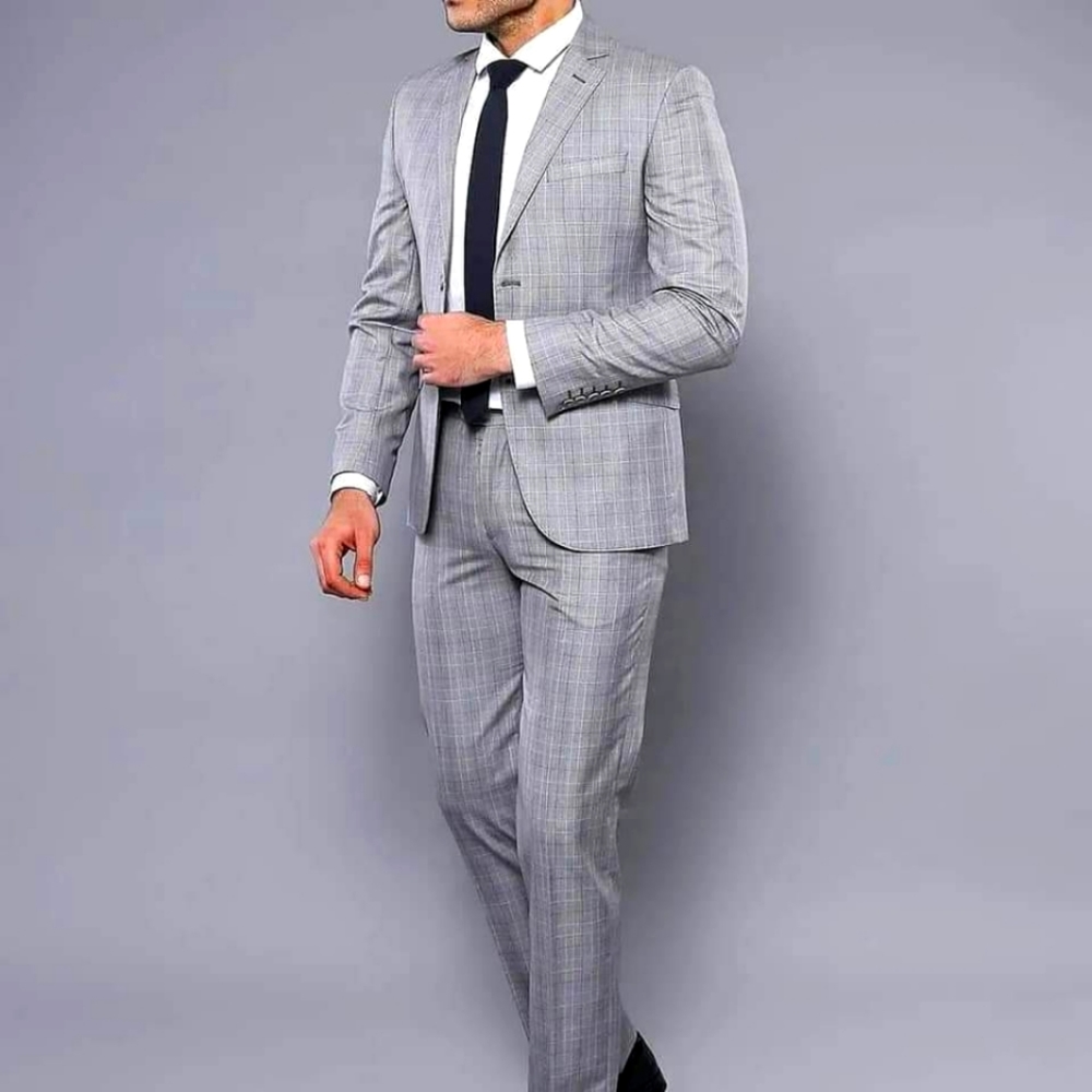 2 pieces gray suit